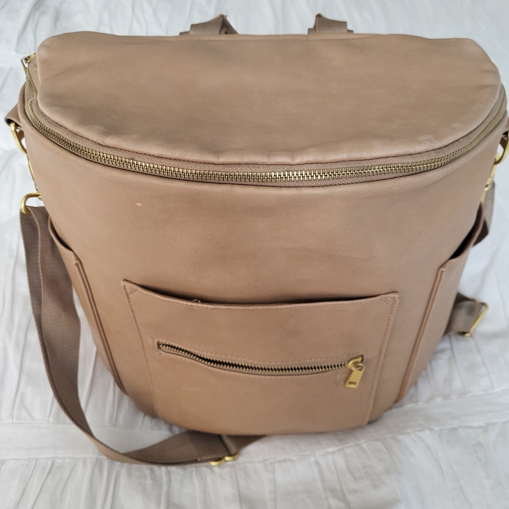 Fawn The Original Diaper Crossbody Backpack Messenger Bag